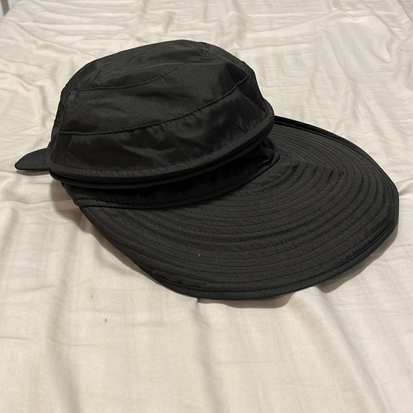 Brand is Simplicity Line. Womens black sun hat. One size. - Picture 1 of 3